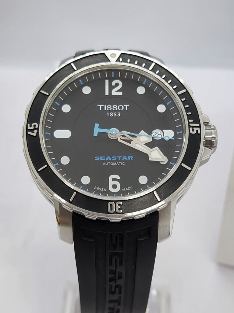 Tissot modelo seastar 1000 con válvula de escape de helio Ref. T066407A Movimiento automático Tamaño 42mm Cristal de zafiro